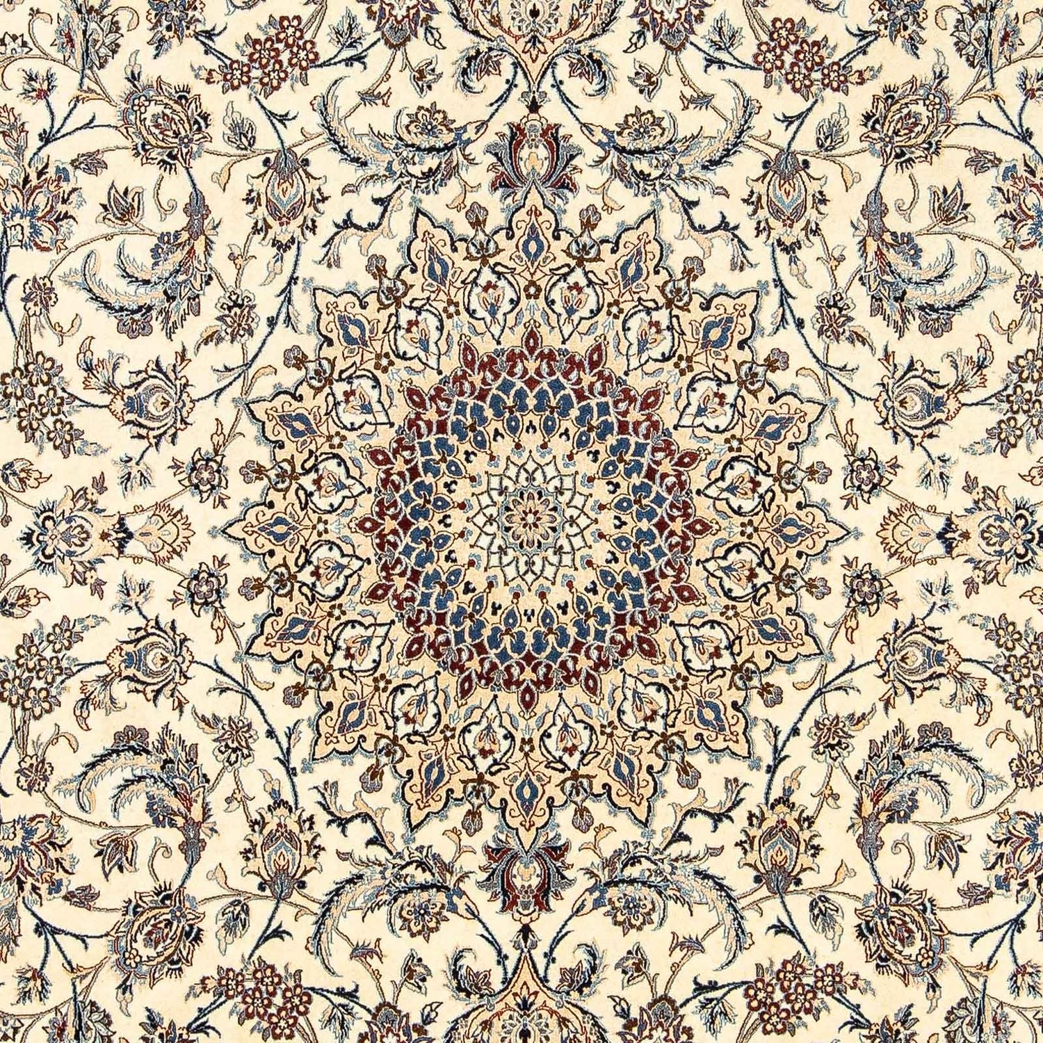 Tapis persan - Nain - Premium - 314 x 210 cm - beige