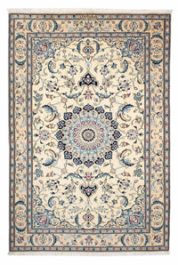 Tapis persan - Nain - Royal - 234 x 163 cm - beige