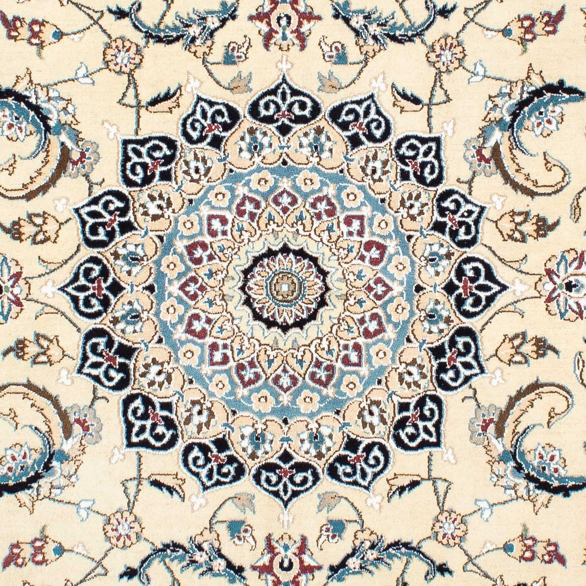 Tapis persan - Nain - Royal - 234 x 163 cm - beige