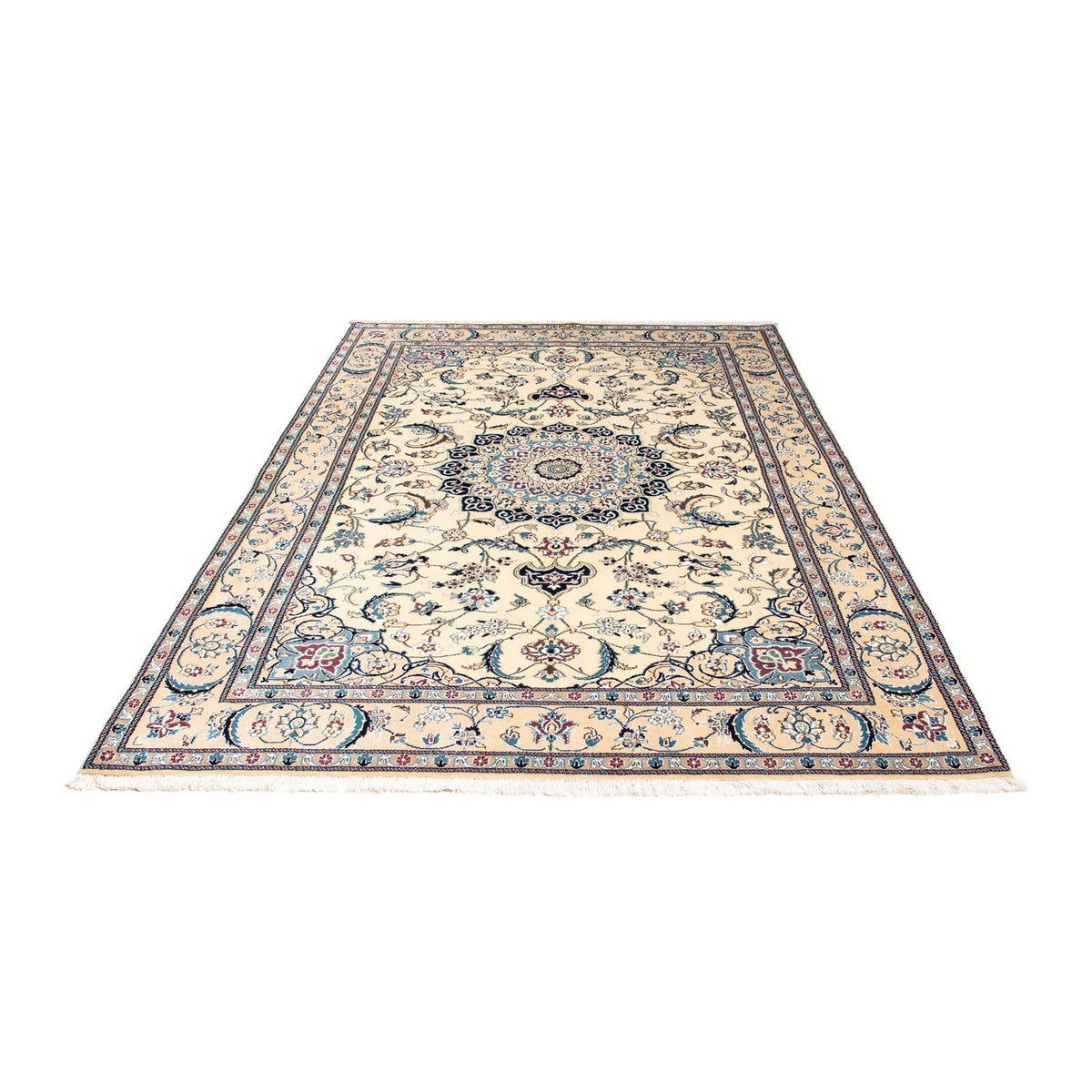 Tapis persan - Nain - Royal - 234 x 163 cm - beige