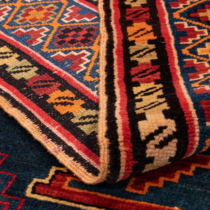 Tapis persan - Nomadic - 173 x 128 cm - bleu foncé