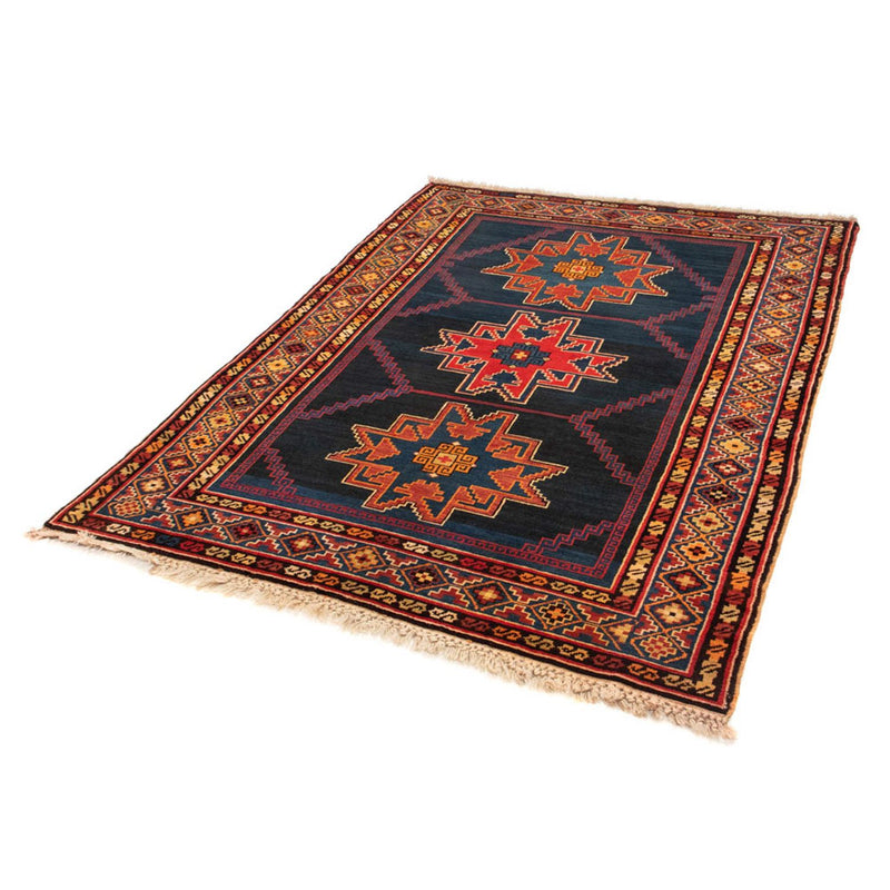 Tapis persan - Nomadic - 173 x 128 cm - bleu foncé