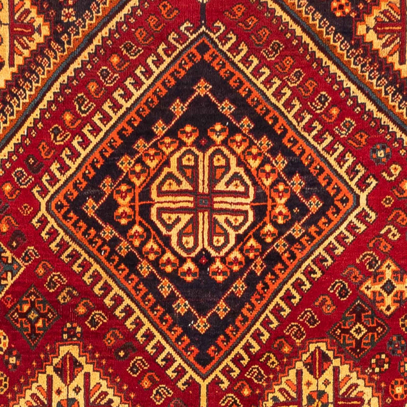 Tapis persan - Nomadic - 271 x 152 cm - rouge foncé