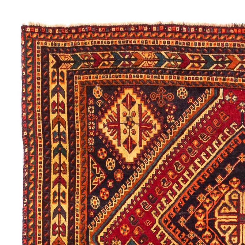 Tapis persan - Nomadic - 271 x 152 cm - rouge foncé