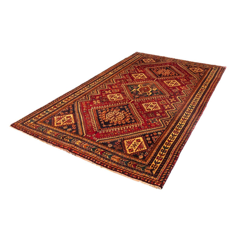 Tapis persan - Nomadic - 271 x 152 cm - rouge foncé
