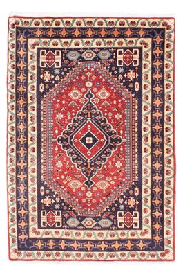 Tapis persan - Nomadic - 180 x 122 cm - rouge foncé