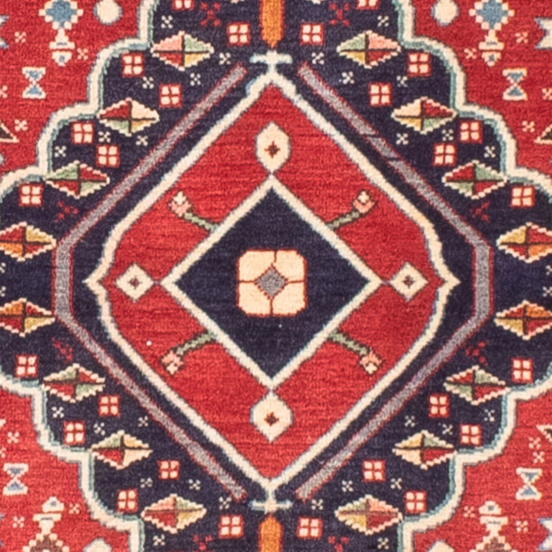 Tapis persan - Nomadic - 180 x 122 cm - rouge foncé