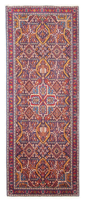 Tapis de couloir Tapis persan - Nomadic - 310 x 118 cm - multicolore