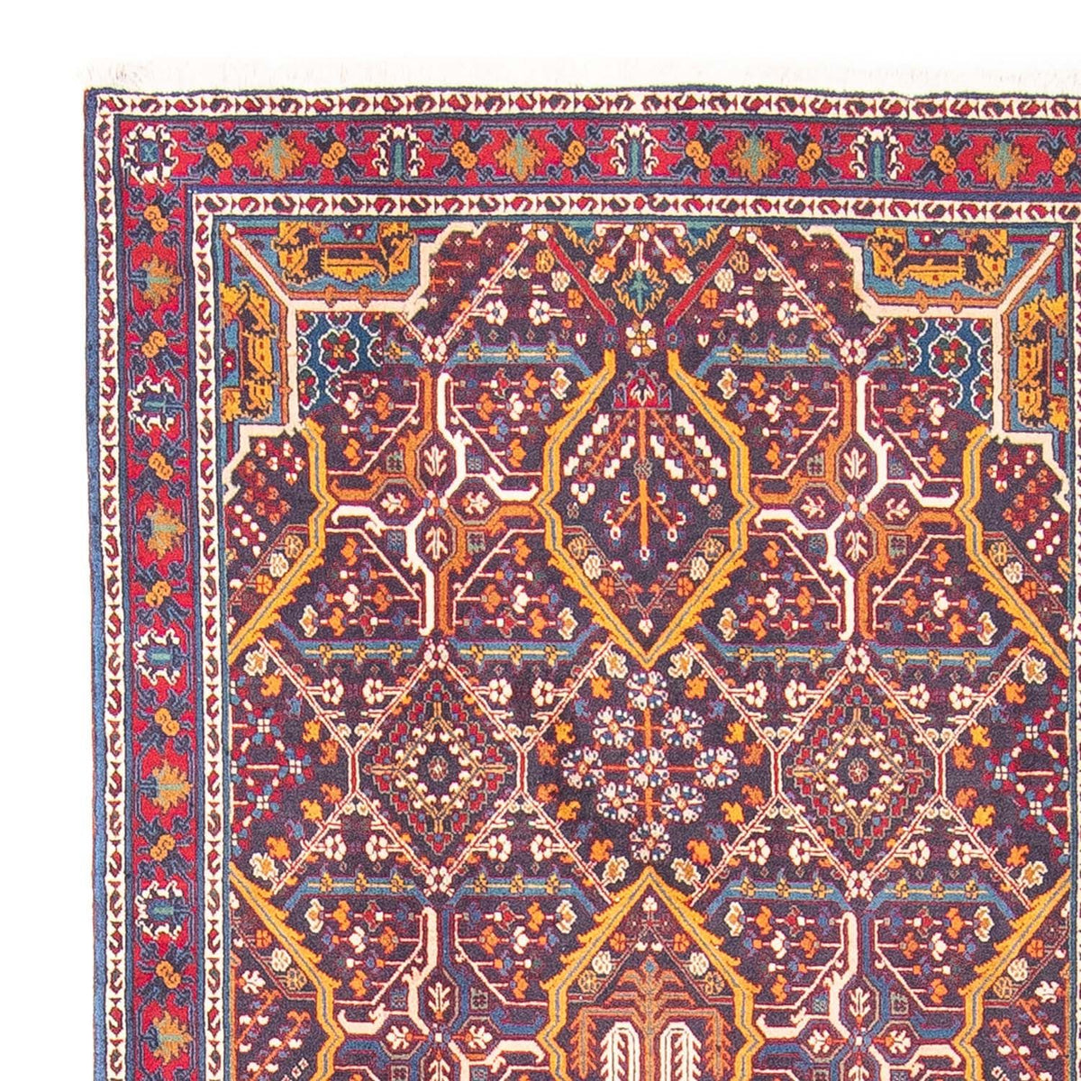Tapis de couloir Tapis persan - Nomadic - 310 x 118 cm - multicolore