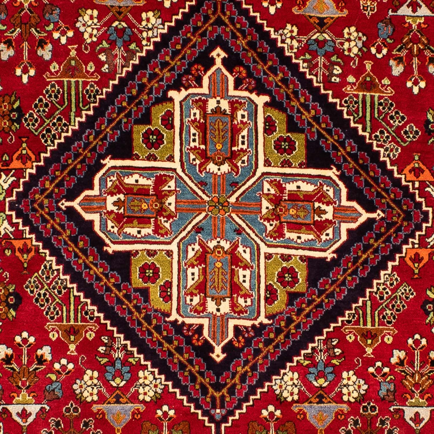 Tapis persan - Nomadic - 323 x 203 cm - rouge foncé