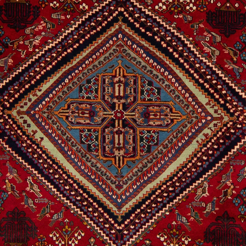 Tapis persan - Nomadic - 324 x 235 cm - rouge foncé