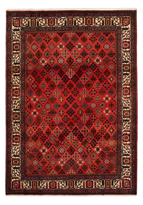 Tapis persan - Nomadic - 302 x 210 cm - rouge foncé