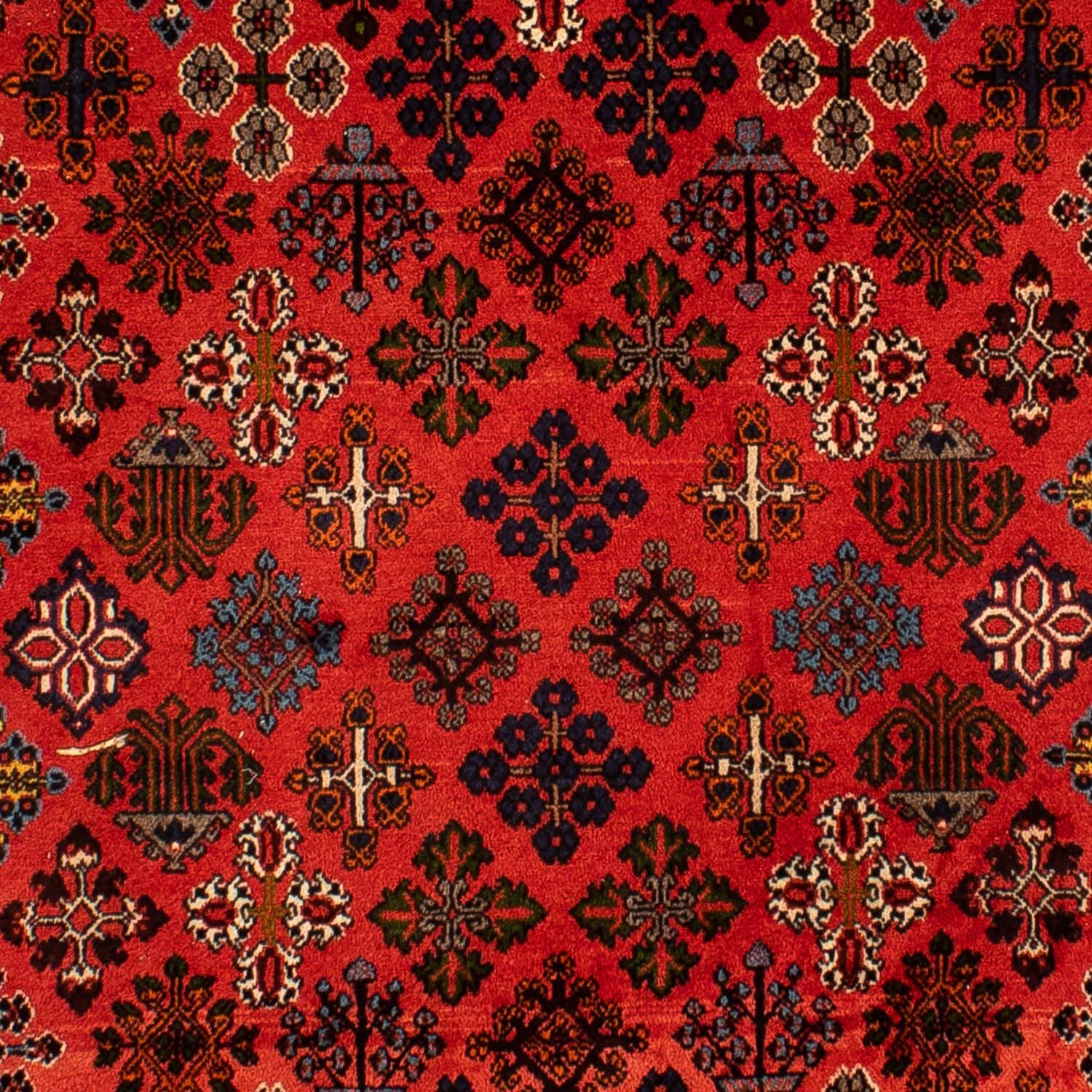 Tapis persan - Nomadic - 302 x 210 cm - rouge foncé