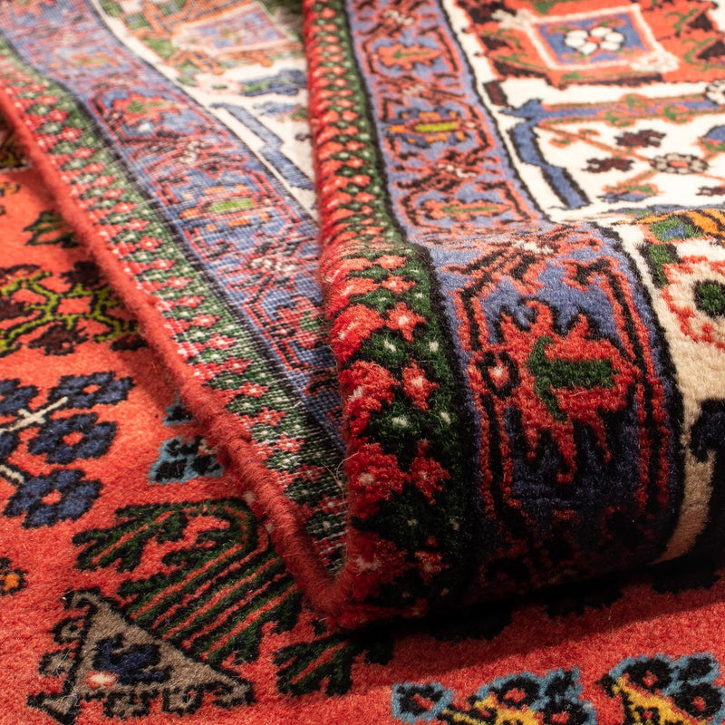 Tapis persan - Nomadic - 302 x 210 cm - rouge foncé