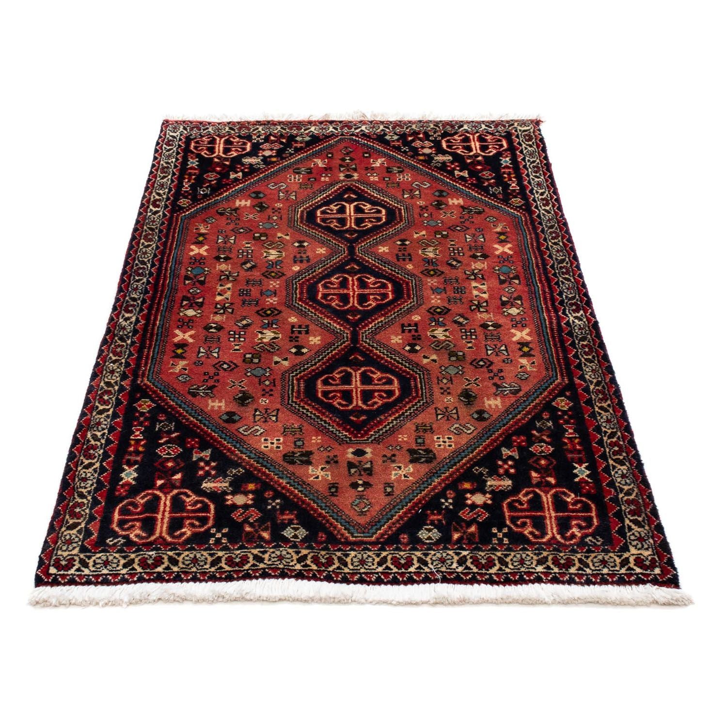 Tapis persan - Nomadic - 120 x 72 cm - rouge clair