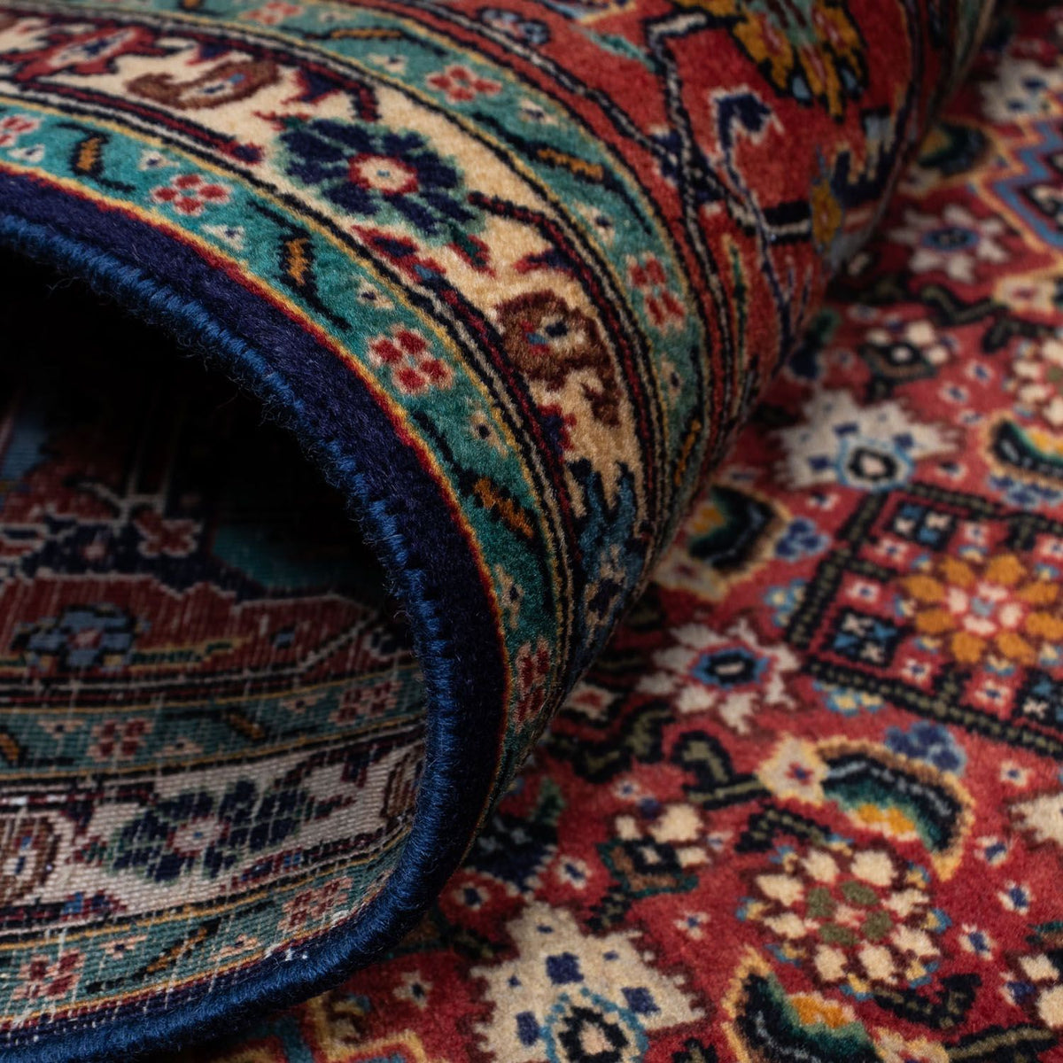 Tapis persan - Tabriz - Royal - 282 x 199 cm - marron