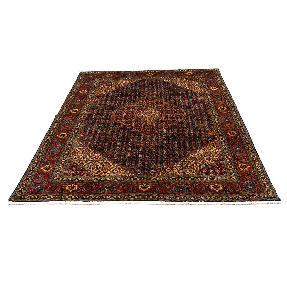 Tapis persan - Tabriz - Royal - 282 x 199 cm - marron