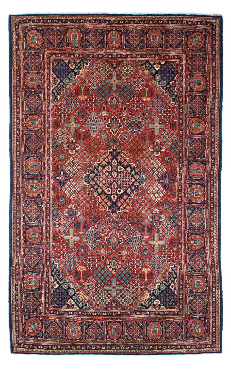 Tapis persan - Keshan - 206 x 132 cm - marron