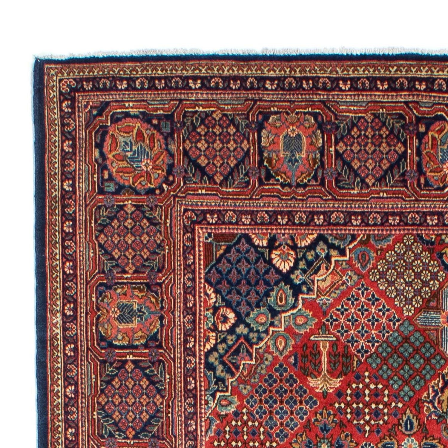 Tapis persan - Keshan - 206 x 132 cm - marron