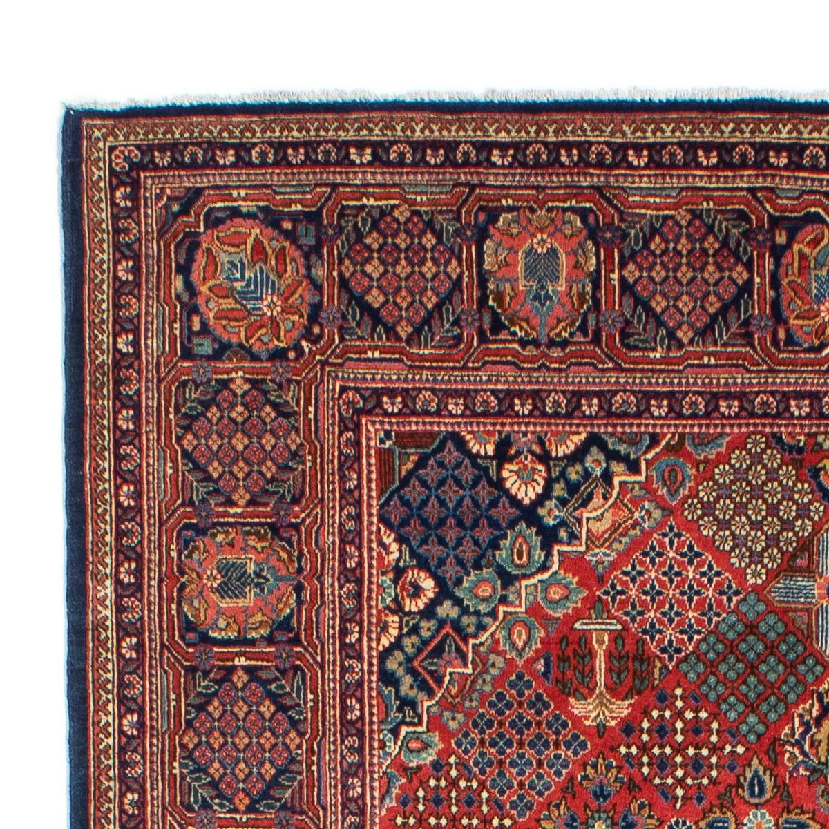 Tapis persan - Keshan - 206 x 132 cm - marron