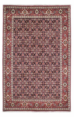 Tapis persan - Bidjar - 220 x 136 cm - bleu foncé