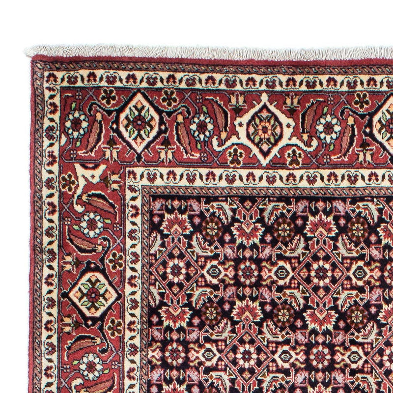 Tapis persan - Bidjar - 220 x 136 cm - bleu foncé