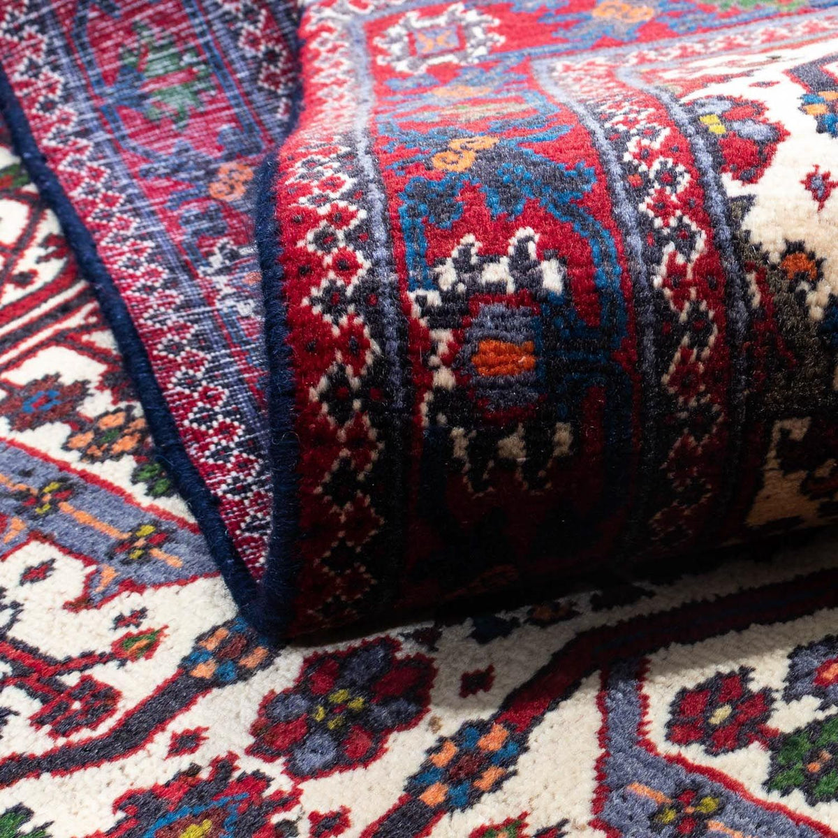 Tapis persan - Nomadic - 160 x 105 cm - beige