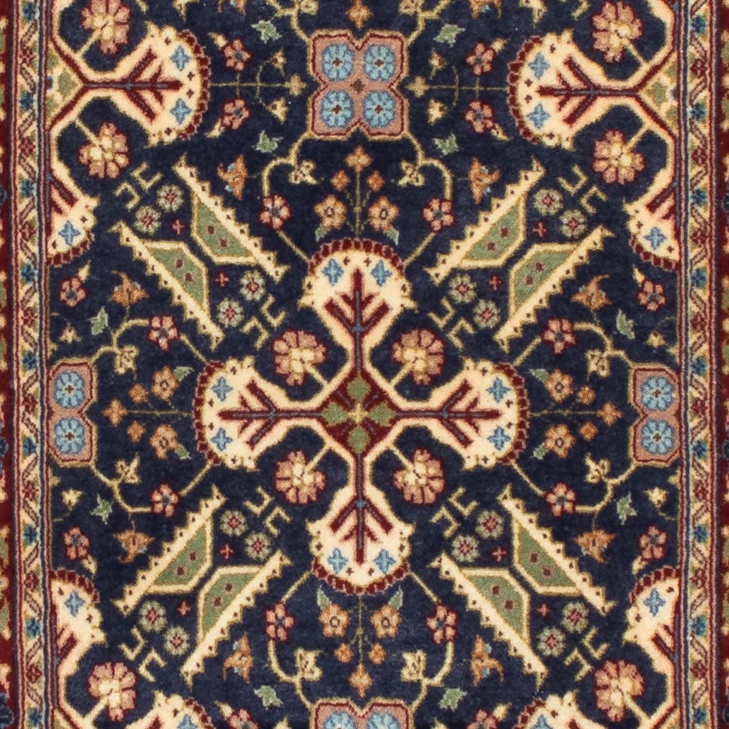 Tapis de couloir Tapis persan - Ghom - 200 x 51 cm - multicolore
