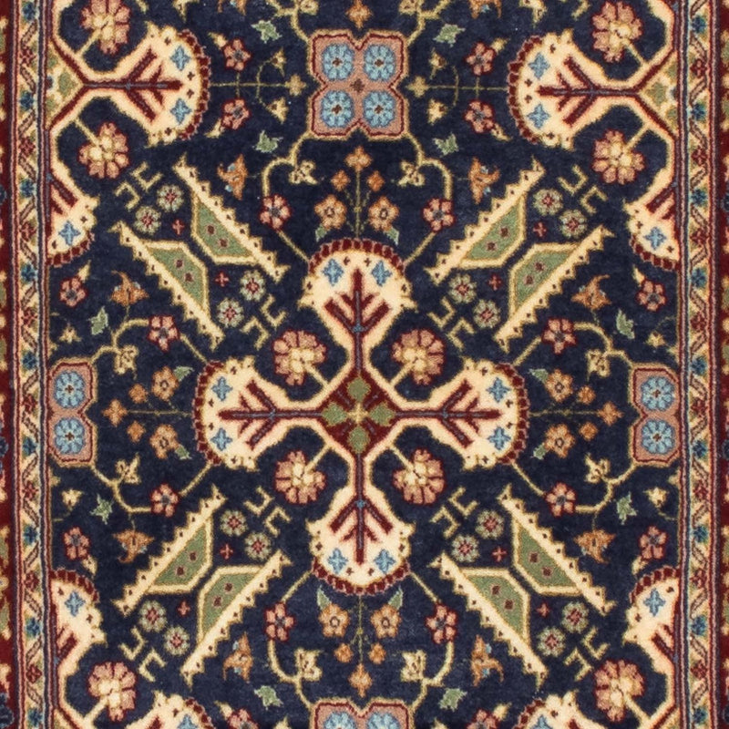 Tapis de couloir Tapis persan - Ghom - 200 x 51 cm - multicolore
