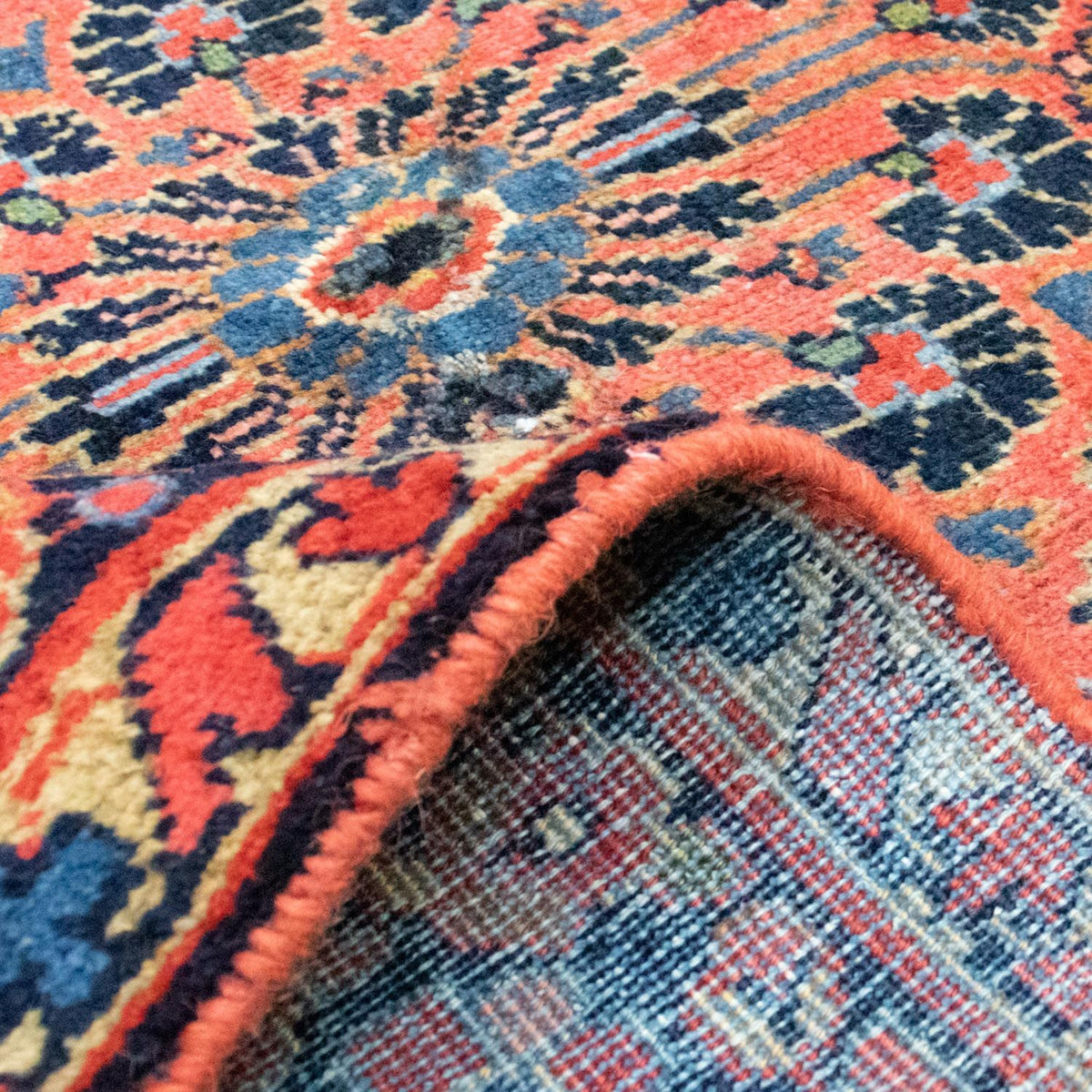 Tapis persan - Classique - 202 x 124 cm - rouge clair