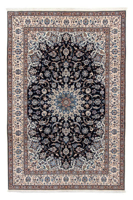 Tapis persan - Nain - Royal - 302 x 203 cm - noir
