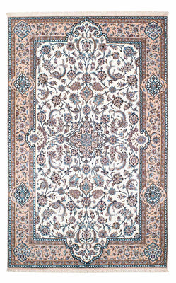 Tapis persan - Nain - Premium - 232 x 150 cm - beige