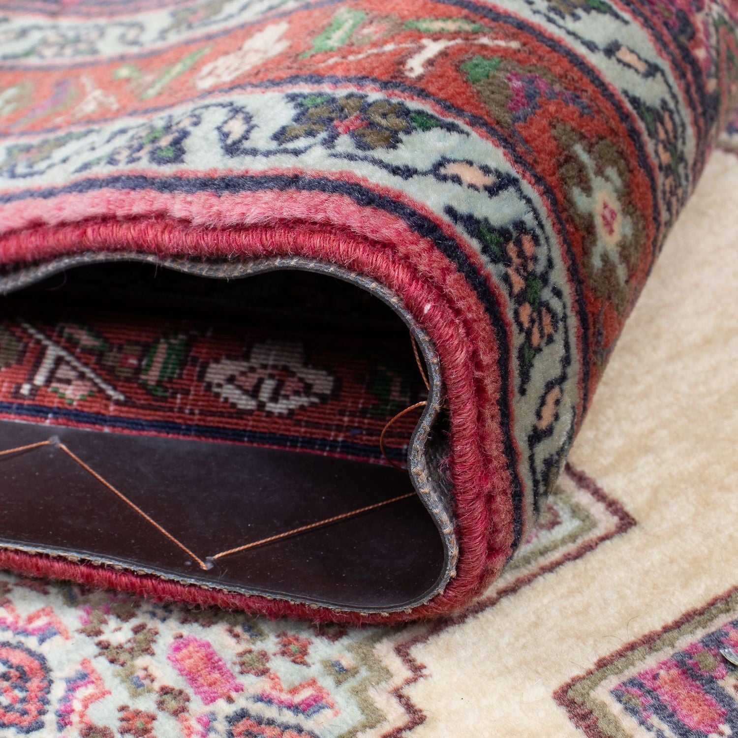 Tapis de couloir Tapis persan - Classique - 381 x 86 cm - multicolore