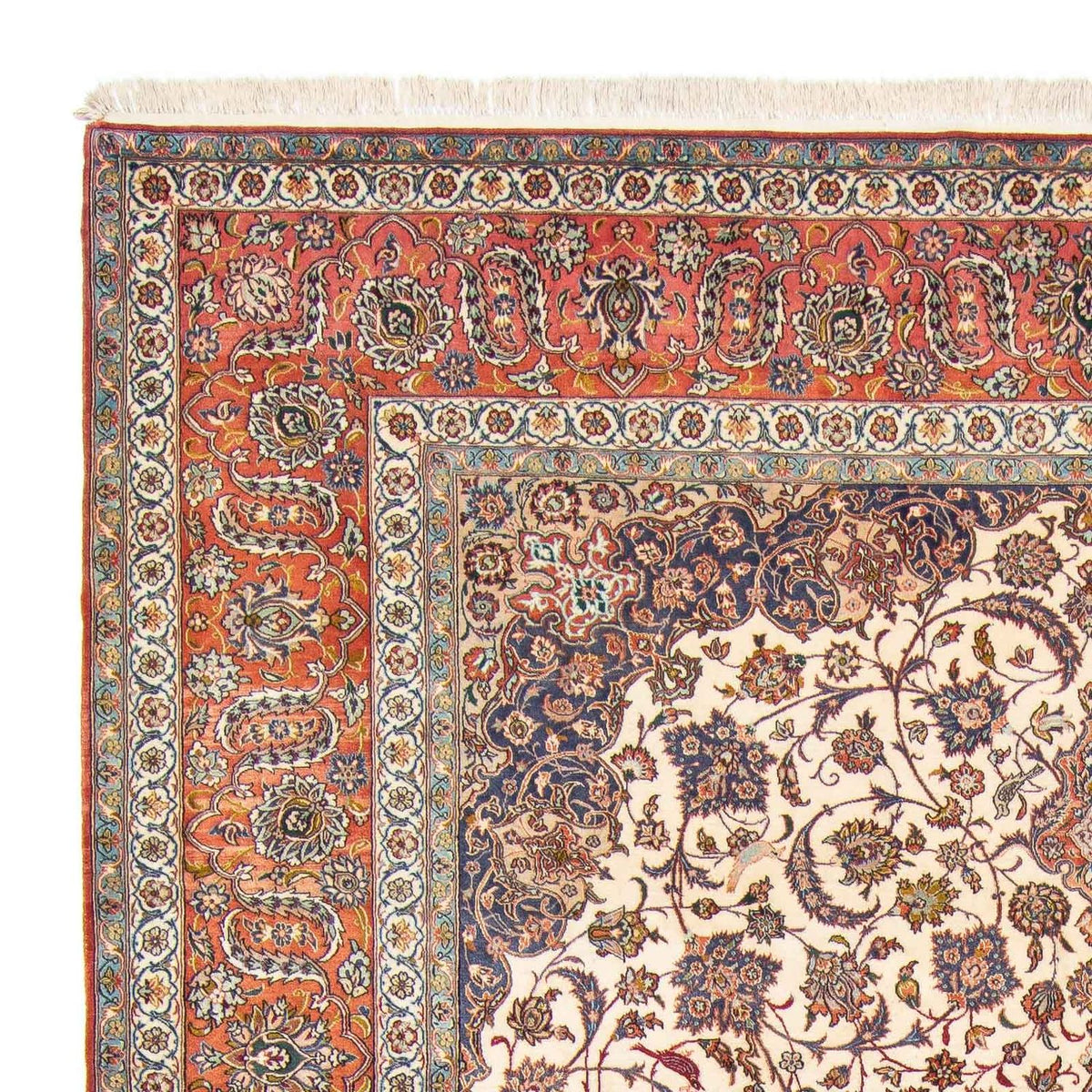 Tapis persan - Isfahan - Premium - 362 x 255 cm - beige