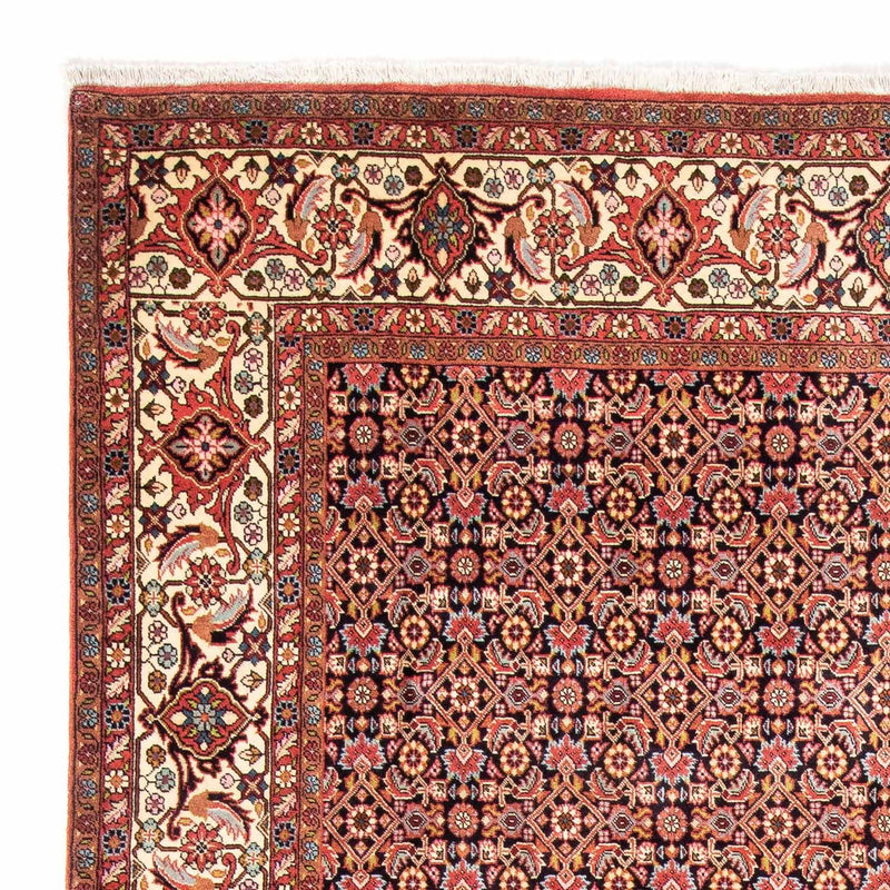 Tapis persan - Bidjar - 297 x 202 cm - rouge clair