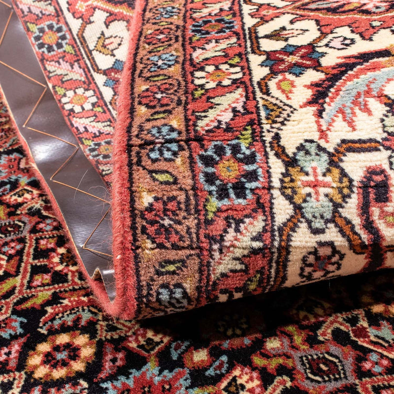 Tapis persan - Bidjar - 297 x 202 cm - rouge clair