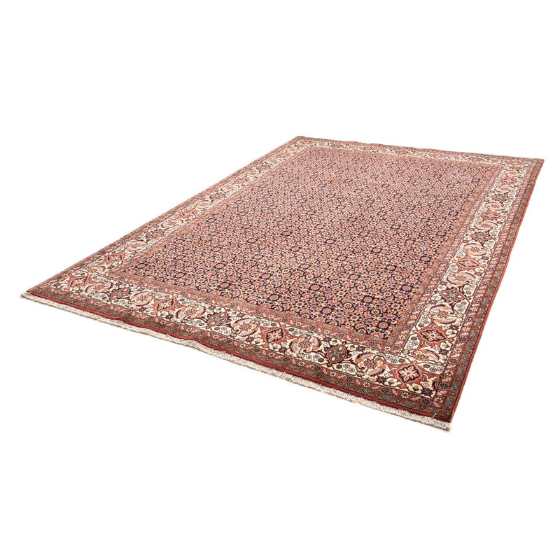 Tapis persan - Bidjar - 297 x 202 cm - rouge clair