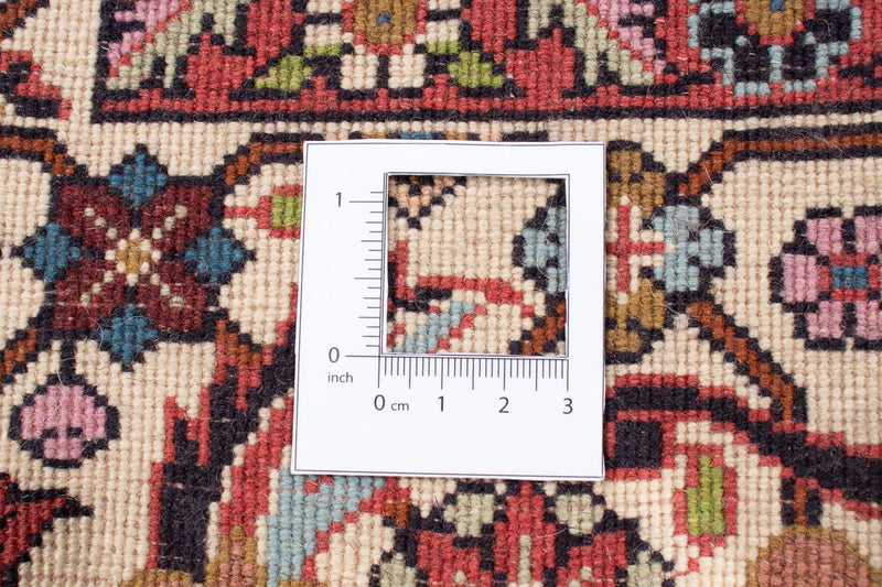 Tapis persan - Bidjar - 297 x 202 cm - rouge clair