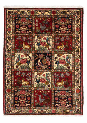 Tapis persan - Nomadic - 164 x 111 cm - rouge foncé