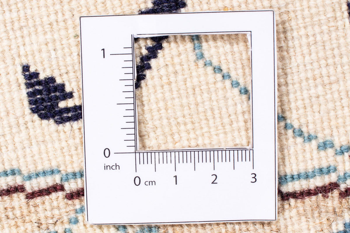 Tapis persan - Nain ronde  - 243 x 243 cm - bleu foncé