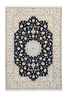 Tapis persan - Nain - Royal - 298 x 205 cm - noir