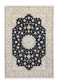 Tapis persan - Nain - Royal - 298 x 205 cm - noir