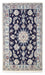 Tapis persan - Nain - Royal - 94 x 56 cm - bleu foncé