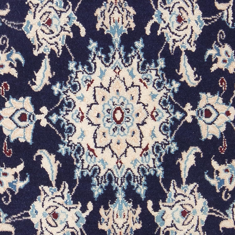 Tapis persan - Nain - Royal - 94 x 56 cm - bleu foncé
