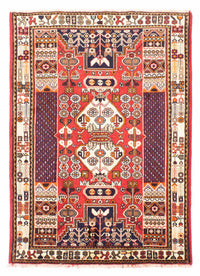 Tapis persan - Nomadic - 168 x 113 cm - rouge
