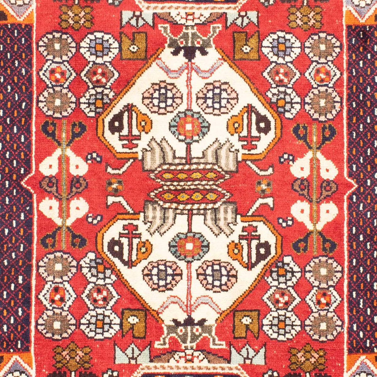 Tapis persan - Nomadic - 168 x 113 cm - rouge