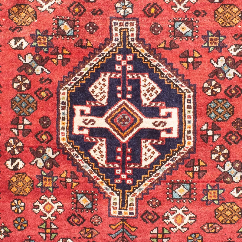 Tapis persan - Nomadic - 162 x 112 cm - rouge foncé