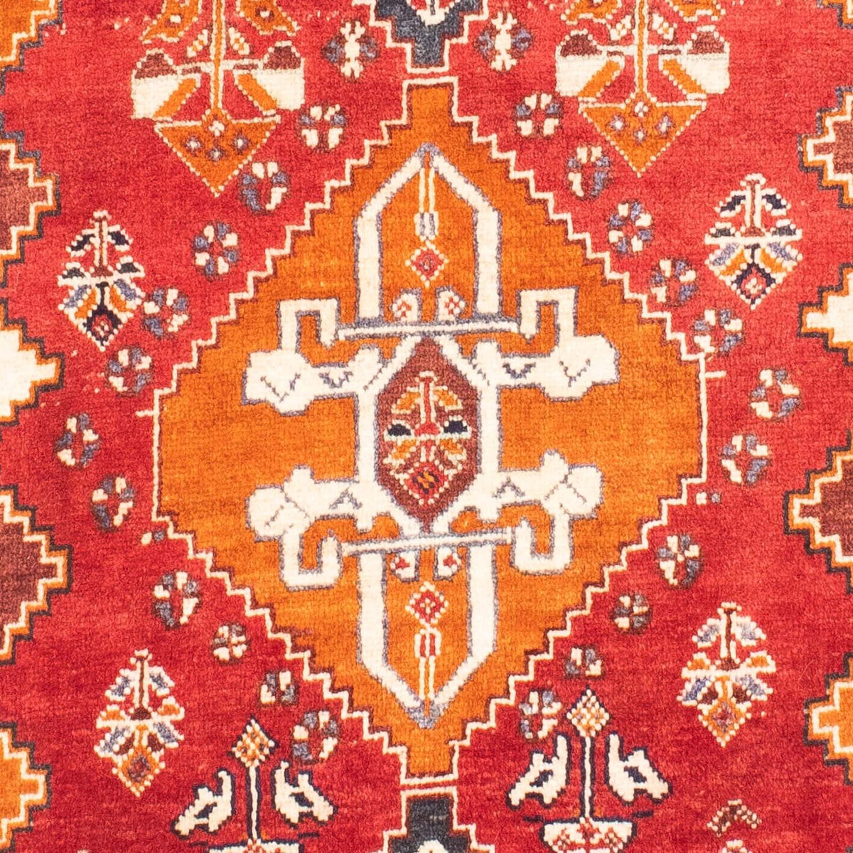 Tapis de couloir Tapis persan - Nomadic - 180 x 80 cm - rouge foncé