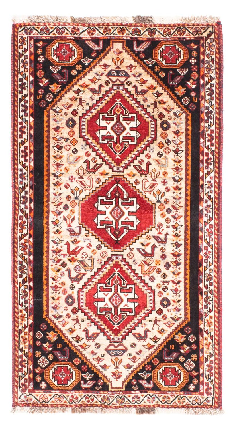 Tapis persan - Nomadic - 160 x 85 cm - beige