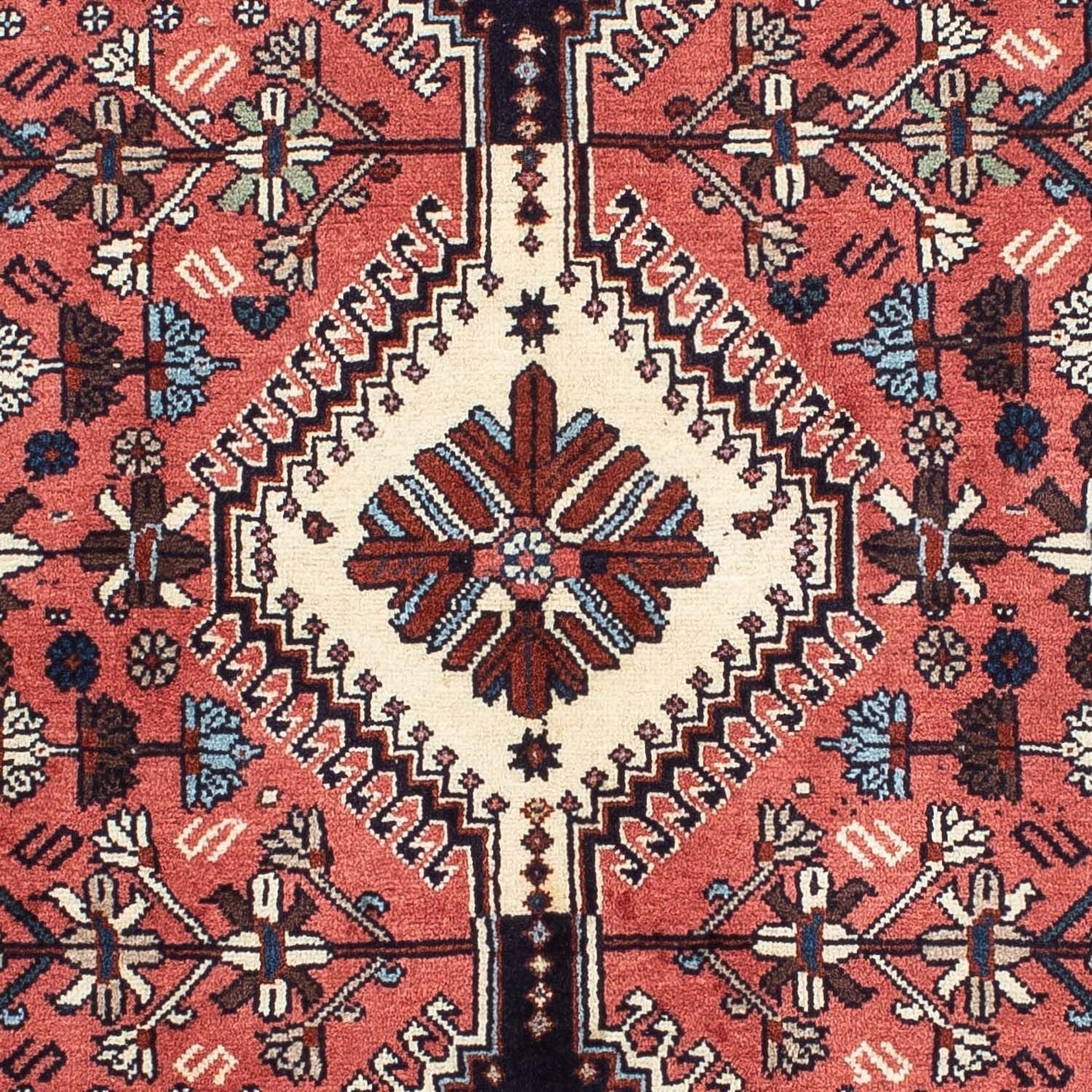Tapis persan - Nomadic - 151 x 102 cm - bleu foncé